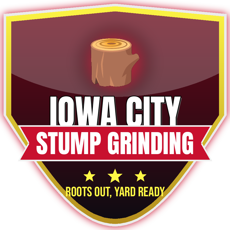 Iowa City Stump Grinding logo